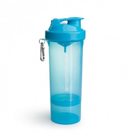 Smartshake Shaker πολλαπλών χρήσεων – Slim 500ml Neon Blue