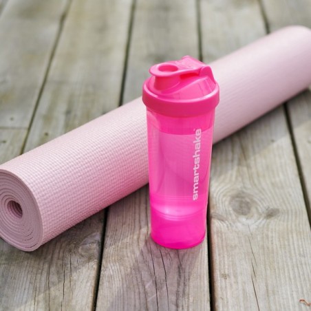Smartshake Shaker πολλαπλών χρήσεων – Slim 500ml Neon Pink