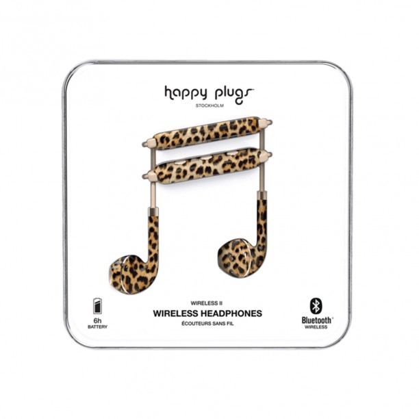 Happy Plugs Ασύρματα Ακουστικά II Leopard